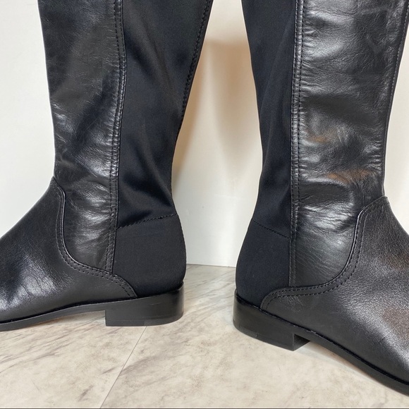 Louise et Cie Verdi Leather Black Stretch Boot 6M - Picture 9 of 15